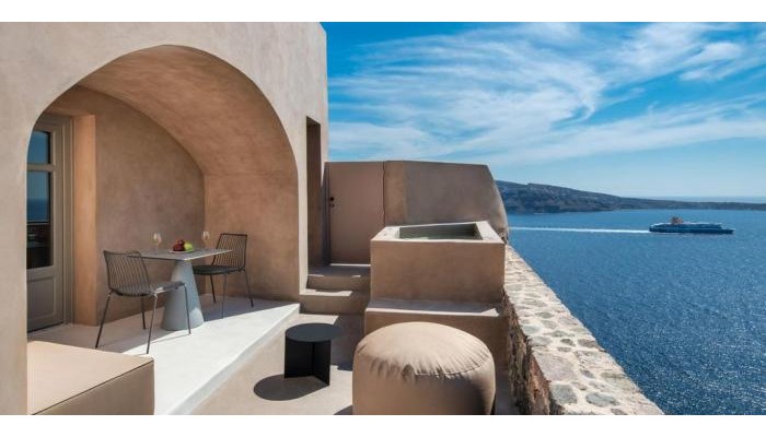 Vila Old Castle Oia poza 0